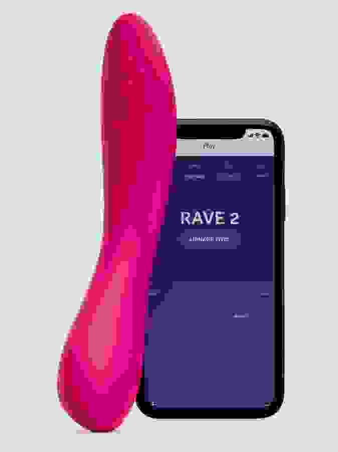 We-Vibe Rave 2 App Controlled G-Spot Vibrator, Pink, hi-res